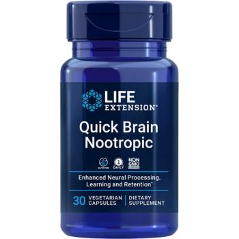 Image 1 of Life Extension Quick Brain Nootropic [30 капсули]
