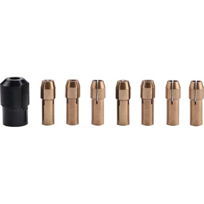 EXTOL CRAFT kleštiny, sada 8ks, ⌀1-1,6-2-2,3-3-2x3,2mm, hlavice M8x0,75