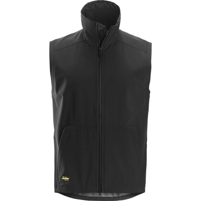 Snickers Workwear Vesta větruodolná AllroundWork softshell černá