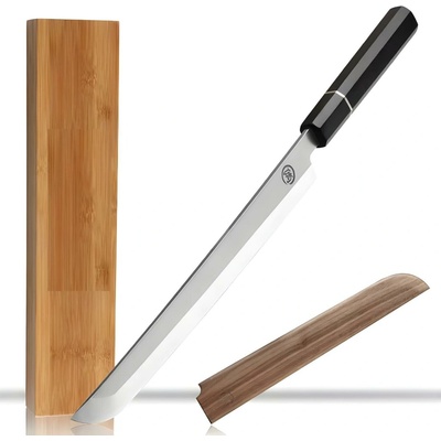 IZMAEL Kuchynský nôž Sashimi na Sushi-Tm.Hnedá/Čierna KP21787