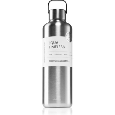 EQUA Timeless неръждаема бутилка за вода боя Steel