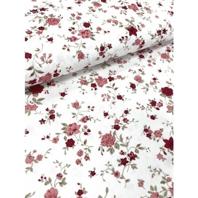 č.9051 růžičky na bílé cena za m2