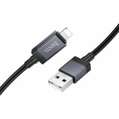 Hoco X118 USB A to Lightning 2,4A With 1m černý