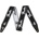 Fender Weighless Strap Running Logo Black and White Колан за китара (0990642074)