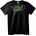 NOONEBRAND Тениска Pis Planet - 5XL, Black
