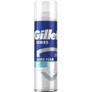 Peny a gély na holenie Gillette Series 3x Sensitive Cool pena na holenie 250 ml