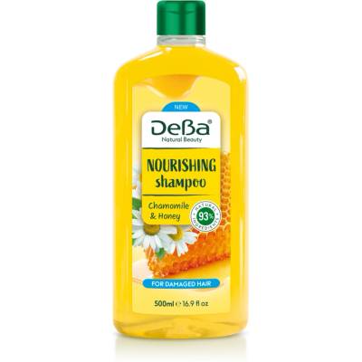 Дева Шампоан за увредена коса с лайка и мед DeBa Natural Beauty, 500мл (д-64344355)