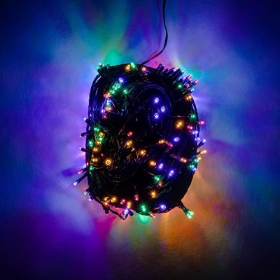 DecoLED LED svetelná reťaz 20 m multicolor 100 farebných diód ELSLN320M