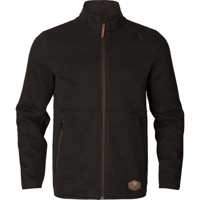 Svetr Härkila Metso full zip Shadow brown