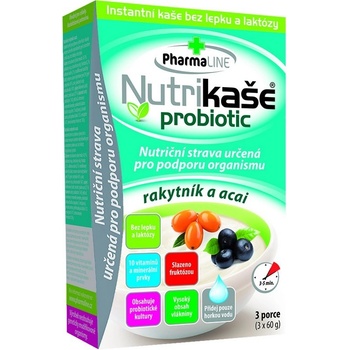 Nutrikaše probiotic rakytník a acai 180 g