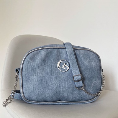 Grosso dámska crossbody kabelka GS-3119-jeans
