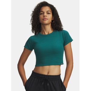 Under Armour Дамска тениска Under Armour UA Rival Rib Baby Tee Under Armour | Zelen | ЖЕНИ | S