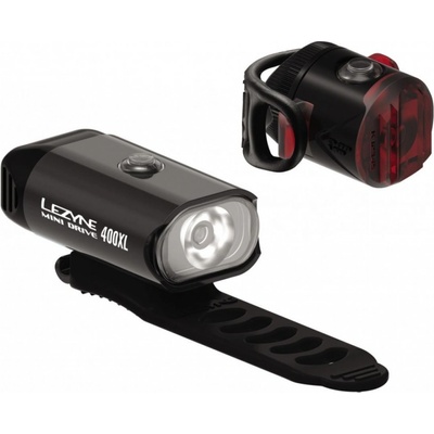 Lezyne Mini Drive 400XL Femto USB set čierne