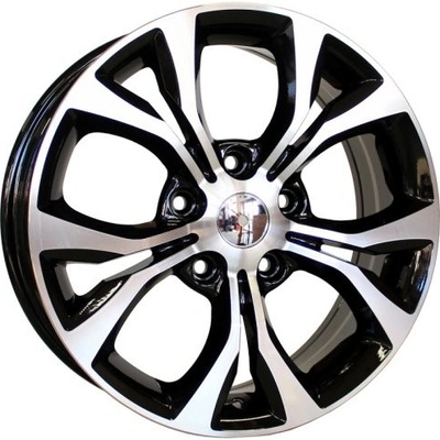 Racing Line B1270 6,5x17 5x127 ET40 black polished