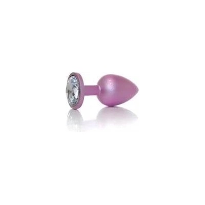 Boss of Toys Plug-Jewellery Pearl Pink PLUG- Clear L