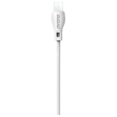 Dudao L4M micro USB 2,4A, 1m, bílý