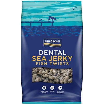 FISH4DOGS Dental Sea Jerky Fish Twists 500 g