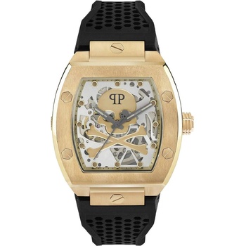 Philipp Plein Мъжки часовник Philipp Plein The Skeleton Automatic PWBAA0321 (PWBAA0321)