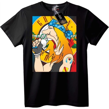 NOONEBRAND Тениска с рок звезда Guns N' Roses - 2XL, White