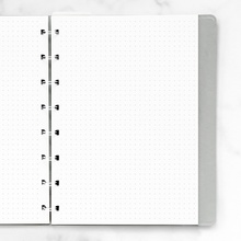 Filofax Notebook, náplň A5, papíry tečkované