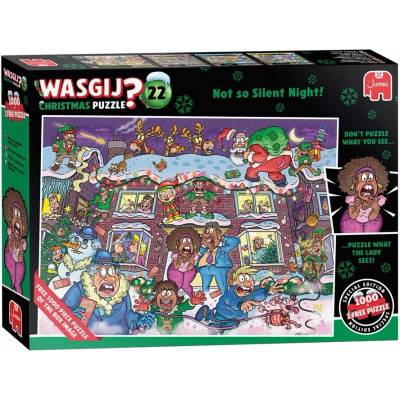 JUMBO WASGIJ Christmas 22 Nie tak celkom pokojná noc! 2x1000 dielov
