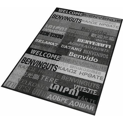 Déco Design New Welcome šedá 90 x 150 cm