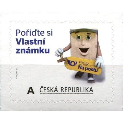 Česká pošta (2012) č. 728 ** - Česká republika - Vlastní známka "A" Vzor na šířku