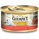 Krmivo pre mačky Gourmet GOLD Savoury Cake s hovädzím a rajčinou 85 g