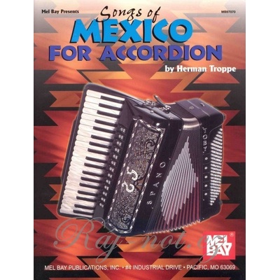 Songs of Mexico for Accordion / akordeón