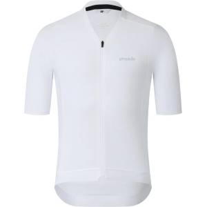 straede Фланелка с къс ръкав за колоездене straede Aerlig Ultralight Jersey Cycling jersey - White - размер XS (056-4305-0212)