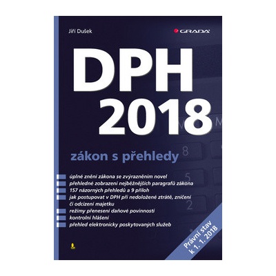 DPH 2018 zákon s přehledy
