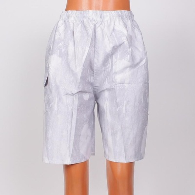 Мъжки шорти в светлосиво