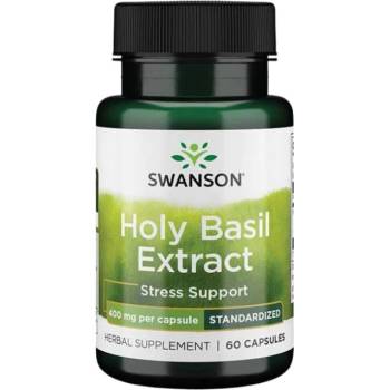 Image 1 of Swanson Holy Basil Extract (Tulsi) 400 mg [60 капсули]
