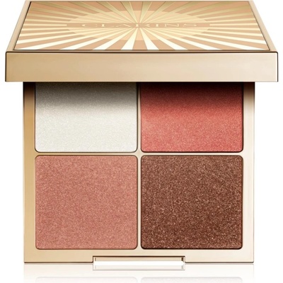 Clarins palette All-In-One summer radiant ready paletka očních stínů 12 g