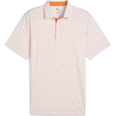 PUMA Блуза с яка Puma Men's Burgh Short Sleeve Performance Polo Shirt - Rickie Orang