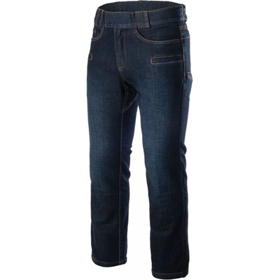 Kalhoty Helikon-Tex SLIM riflové Greyman jeans denim mid dark blue