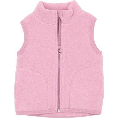 Engel Детски вълнен елек Engel Kid's Vest Merino vest - Rosenholz Melange - размер 116 (EU) (703-5185-0112)