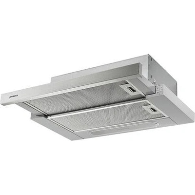 Pyramis Телескопичен абсорбатор за вграждане Essential - 60 см, Pyramis Turbo Slim, Инокс (065313301)
