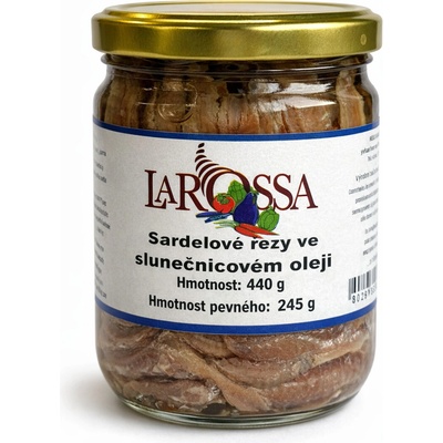 Azienda Poggio Felice Sardelové řezy v oleji 440 g