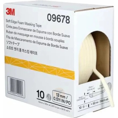 3M 09678 Soft Edge Foam Masking Tape Penová maskovacia páska 13 mm x 50 m