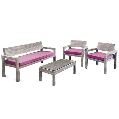 Horecano ГР-Градински к-кт 4 части (c812/ct2030)СИВ/ЛИЛАВИ ВЪЗГ (0195219)