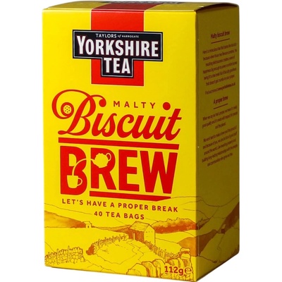TAYLORS OF HARROGATE yorkshire tea BISCUIT BREW 40 sáčků