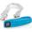 Nedis SCLU112BU - Дигитален кантар за багаж 1xCR2032 (NE0623)