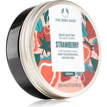 The Body Shop Strawberry Body Butter масло за тяло За нормална кожа 200ml