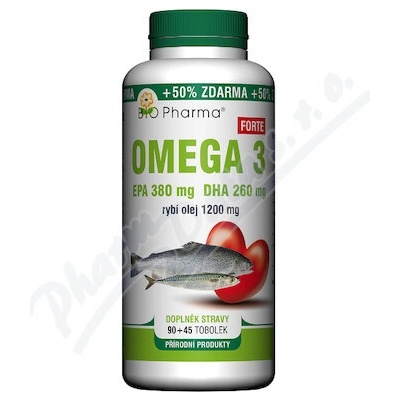Bio Pharma Omega 3 Forte 1200 mg 90+45 tabliet