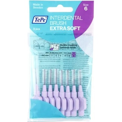 TePe Extra Soft четки за междузъбно пространство 1, 1mm 8 бр