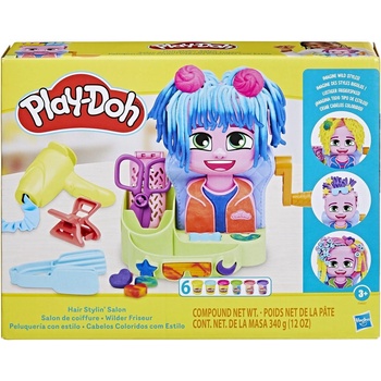 Hasbro Комплект с моделин Play-Doh - Фризьорски салон (F8807)