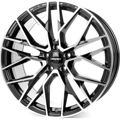 Carmani 20 6,5x16 5x114,3 ET45 black polished – Zboží Mobilmania