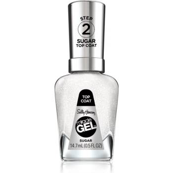 Sally Hansen Miracle Gel горен лак за нокти за лъскавина и блясък цвят 103 Sugar 14, 7ml