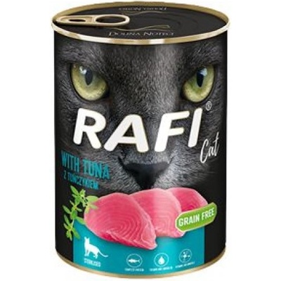 Dolina Noteci RAFI Adult CAT TUNA STERILIZED - консерва за кастрирани котки, с риба тон 400 гр - Полша